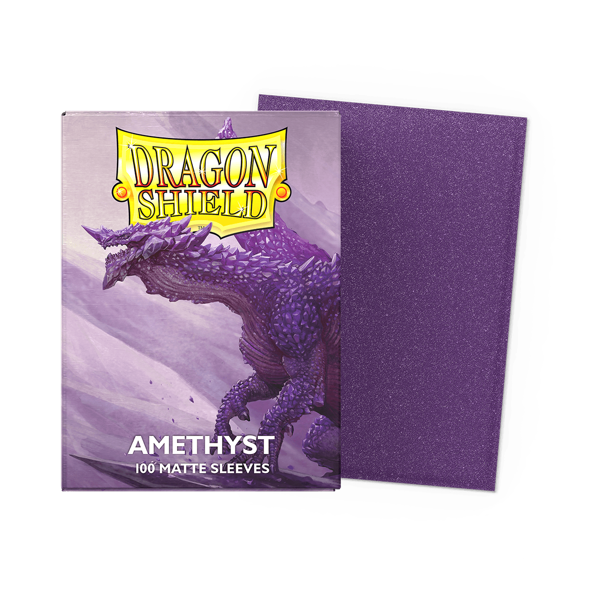 Dragon Shield Matte Sleeves — Amethyst (100)