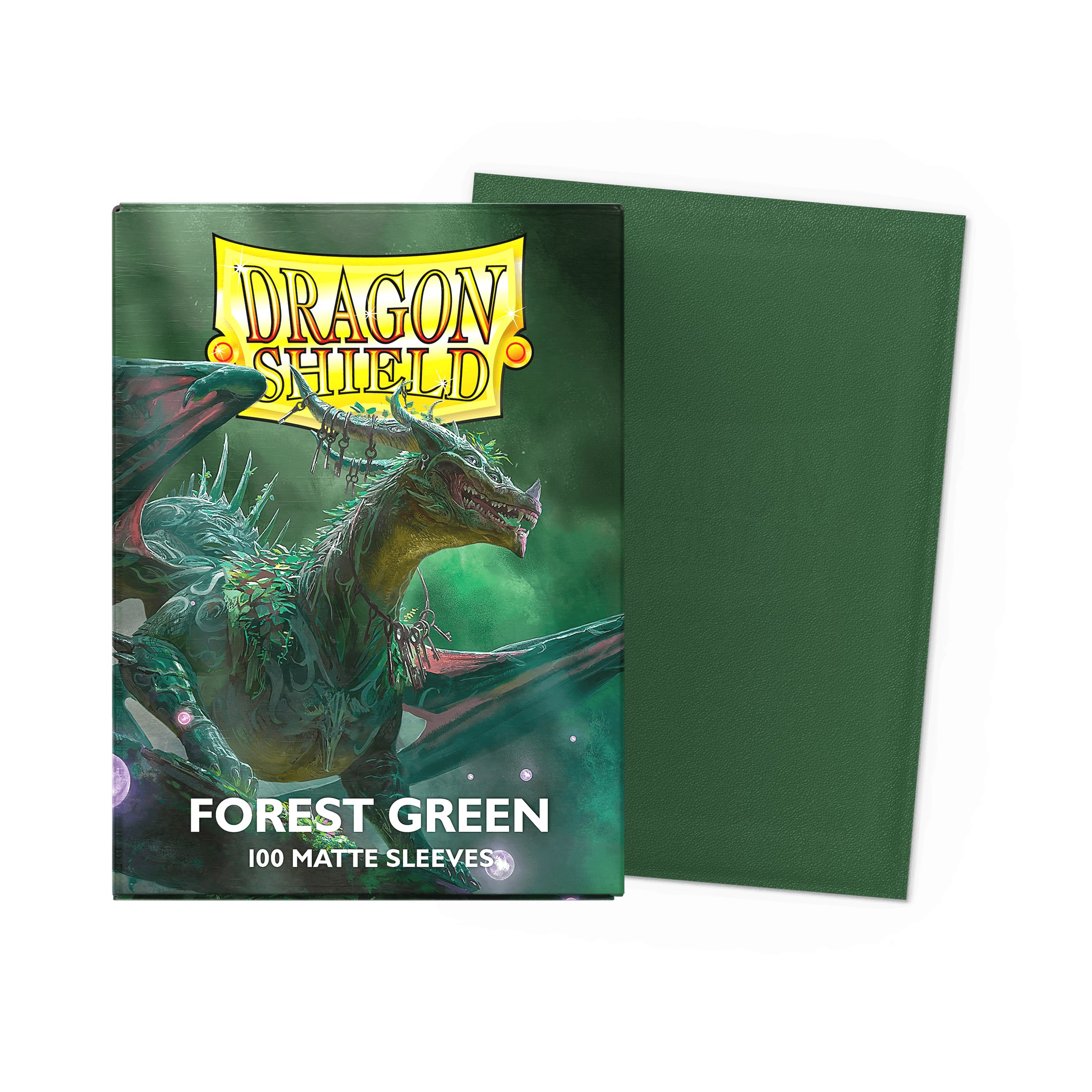 Dragon Shield Matte Sleeves — Forest Green (100)