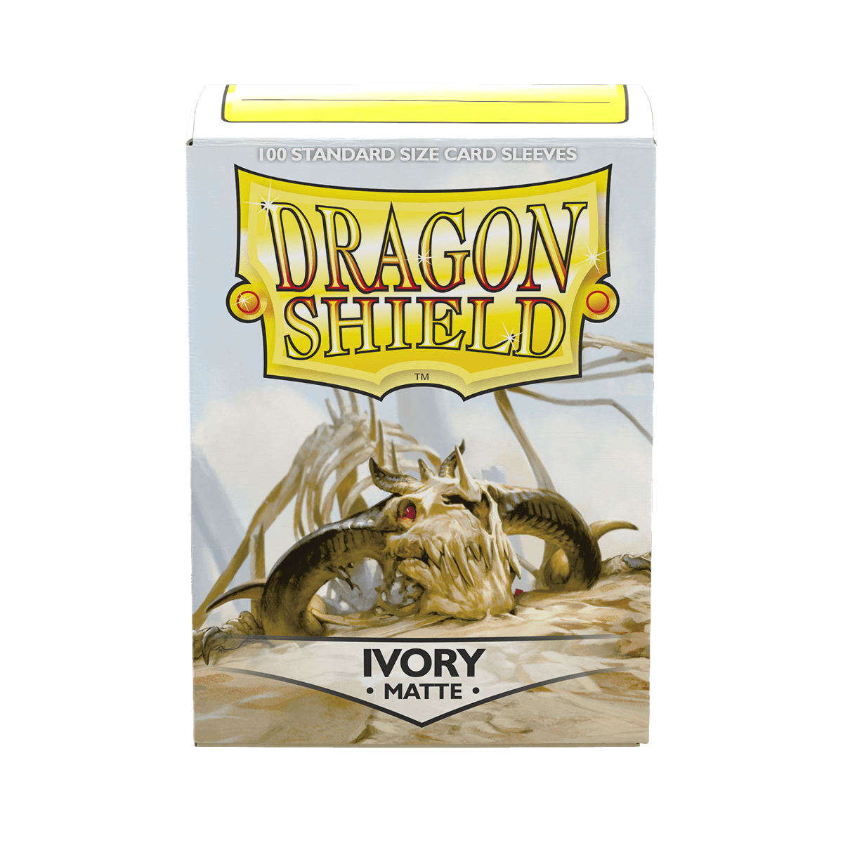 Dragon Shield Matte Sleeves — Ivory (100)