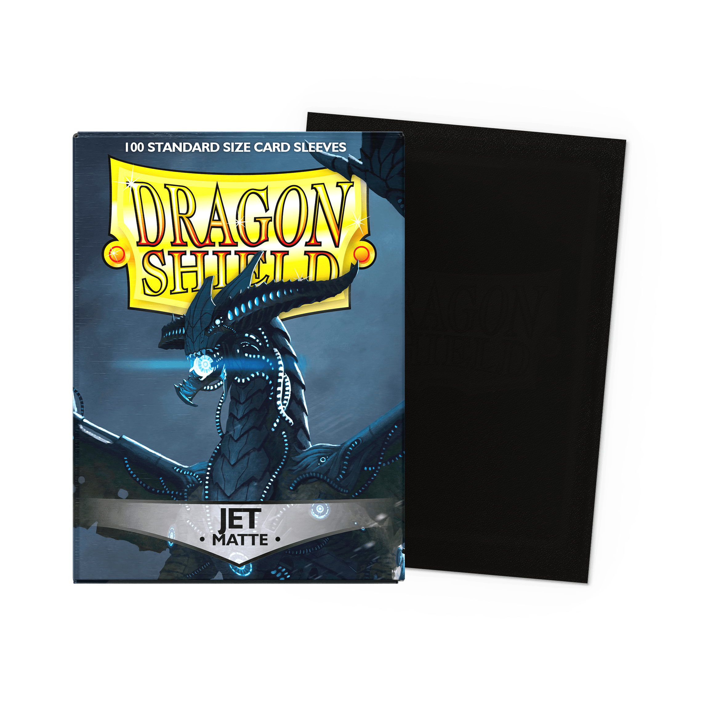 Dragon Shield Matte Sleeves — Jet (100)