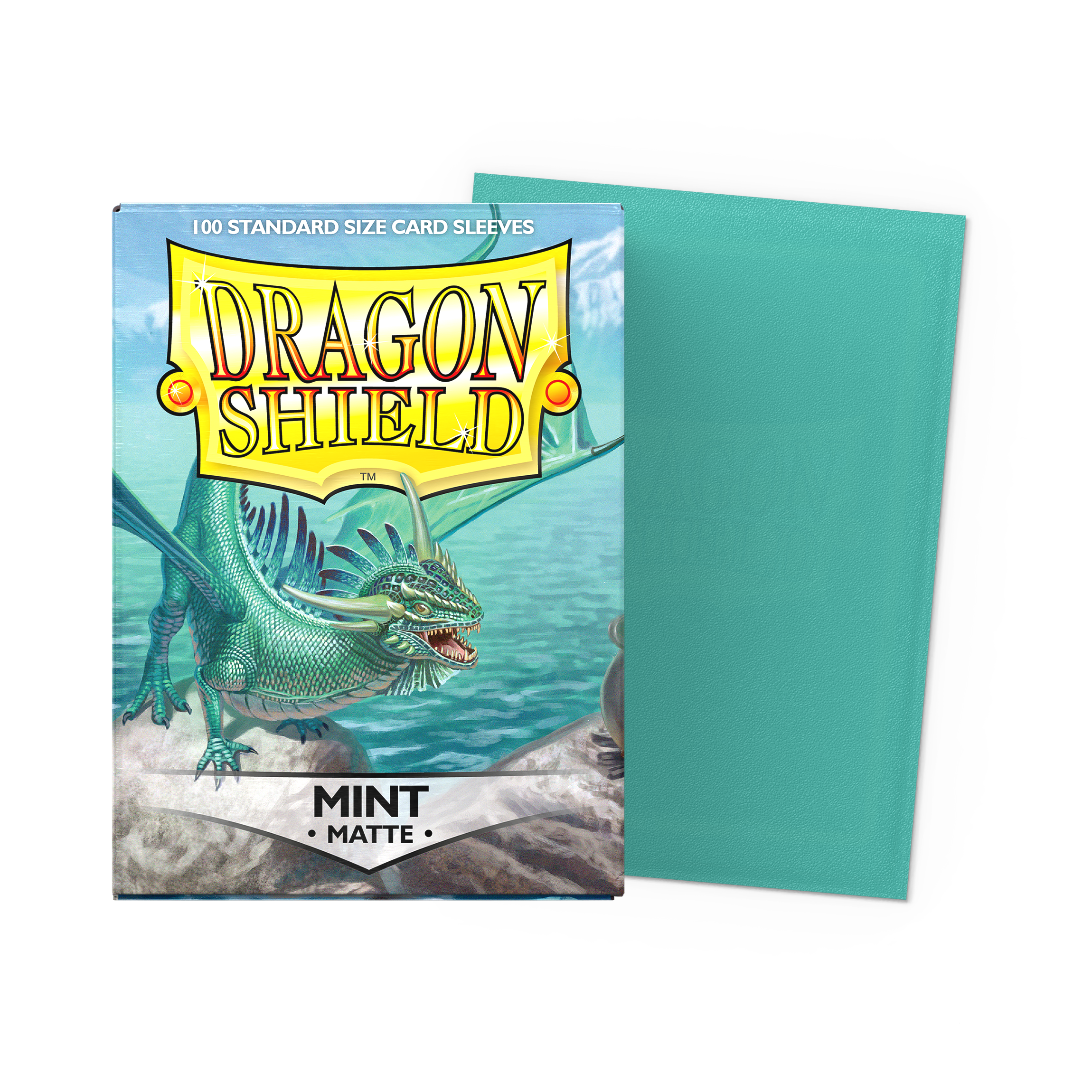 Dragon Shield Matte Sleeves — Mint (100)