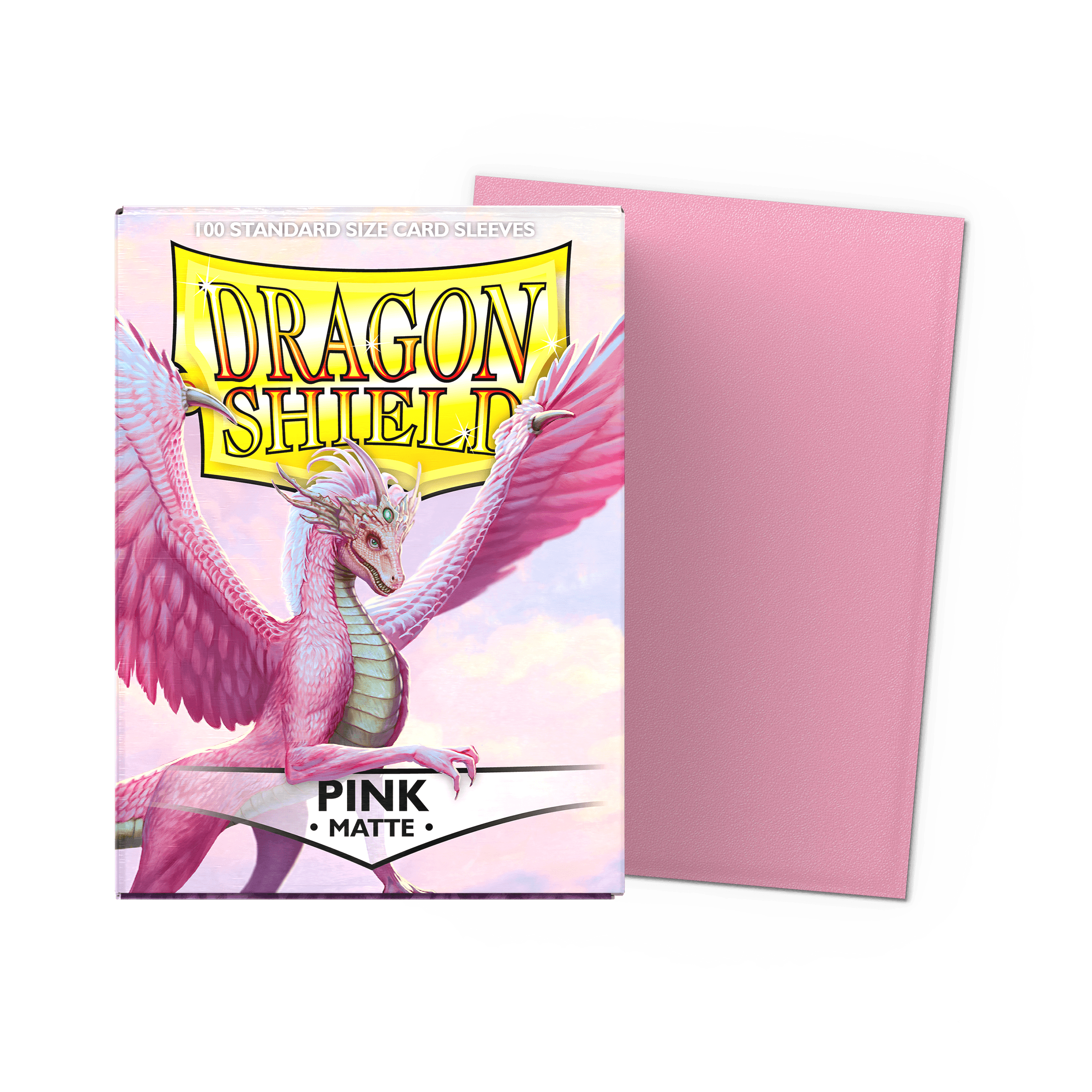 Dragon Shield Matte Sleeves — Pink (100)