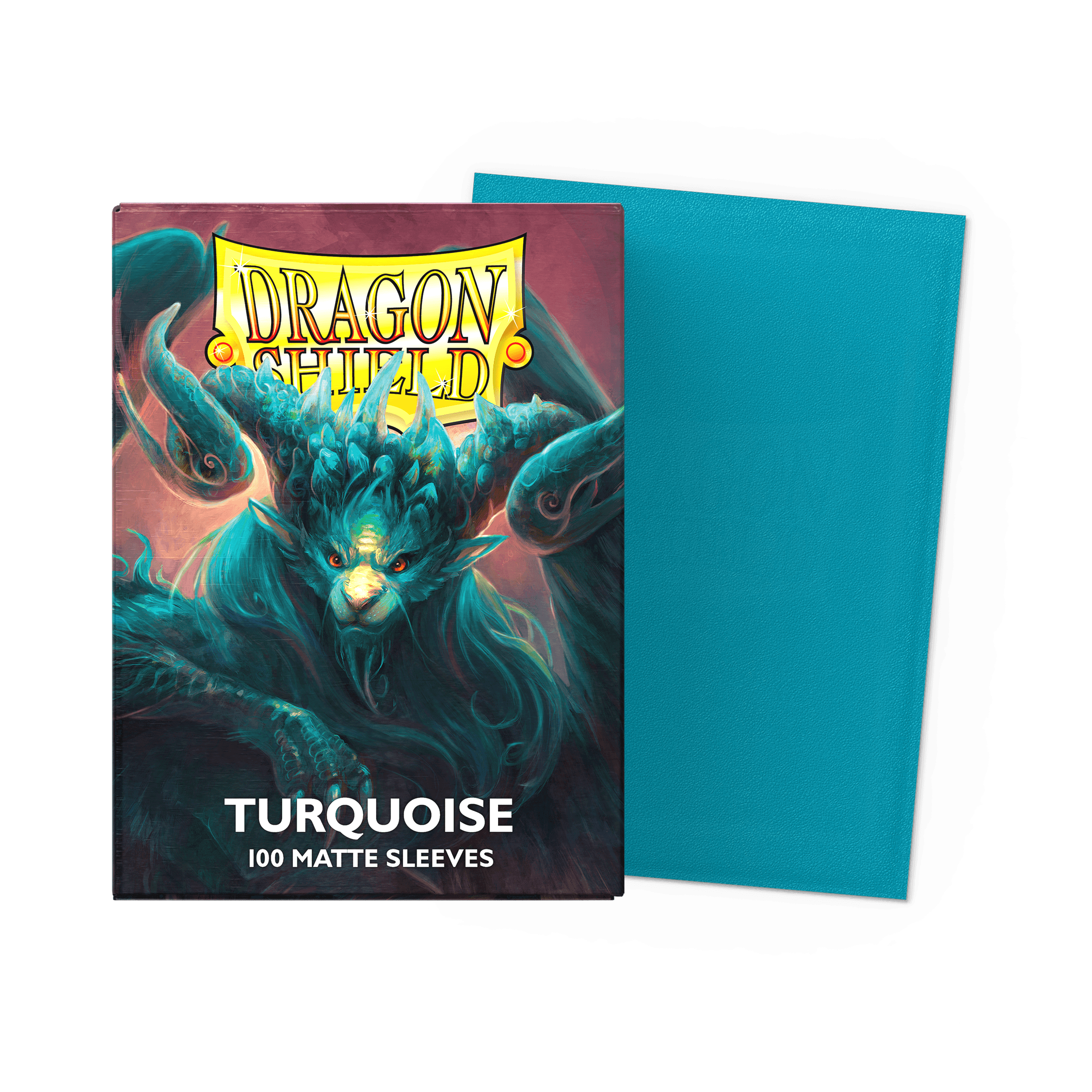 Dragon Shield Matte Sleeves — Turquoise (100)