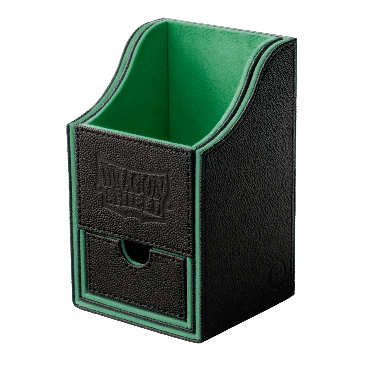 Dragon Shield Nest 100+ with Tray — Black and Green (100 cards)