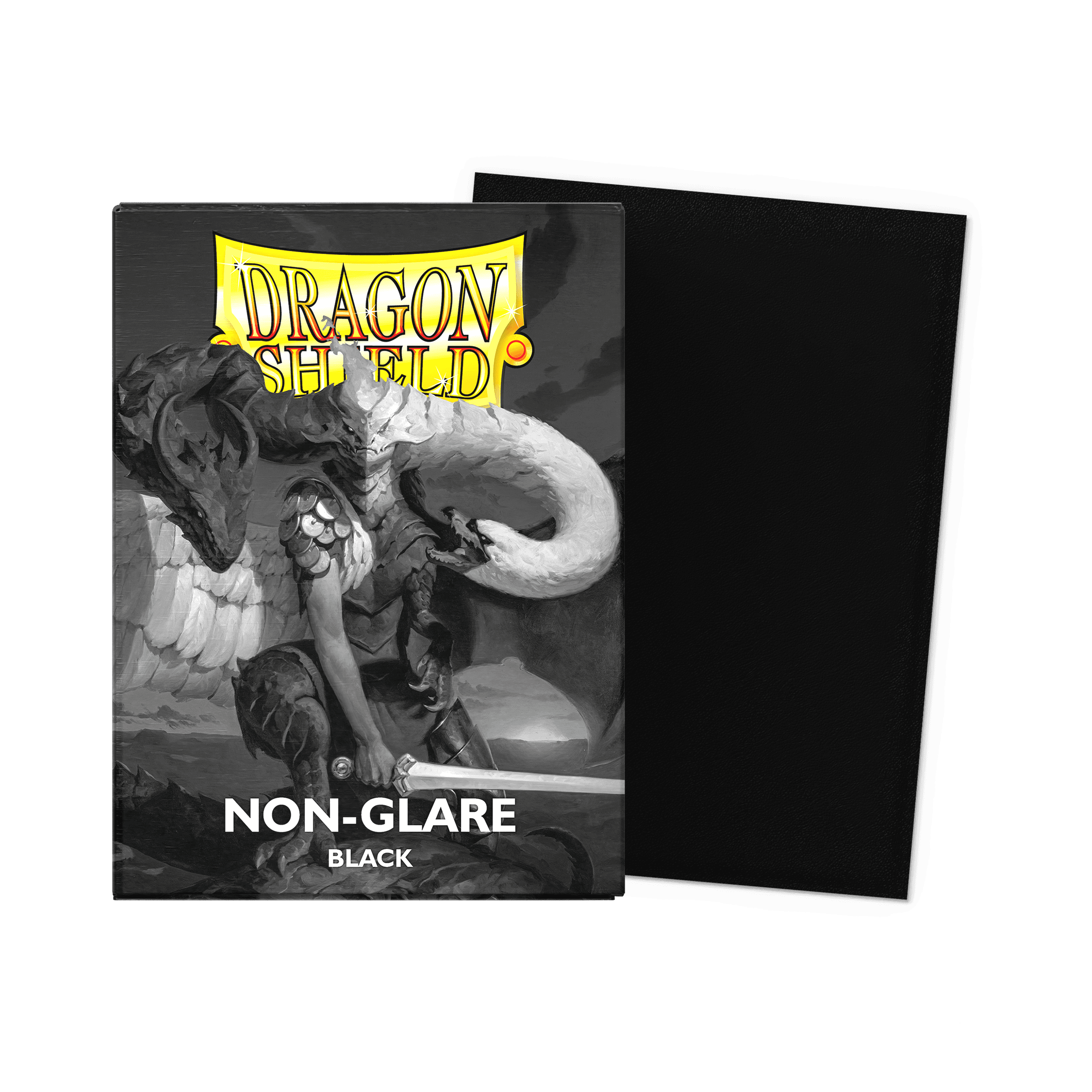 Dragon Shield Non-Glare Matte Sleeves — Black (100)