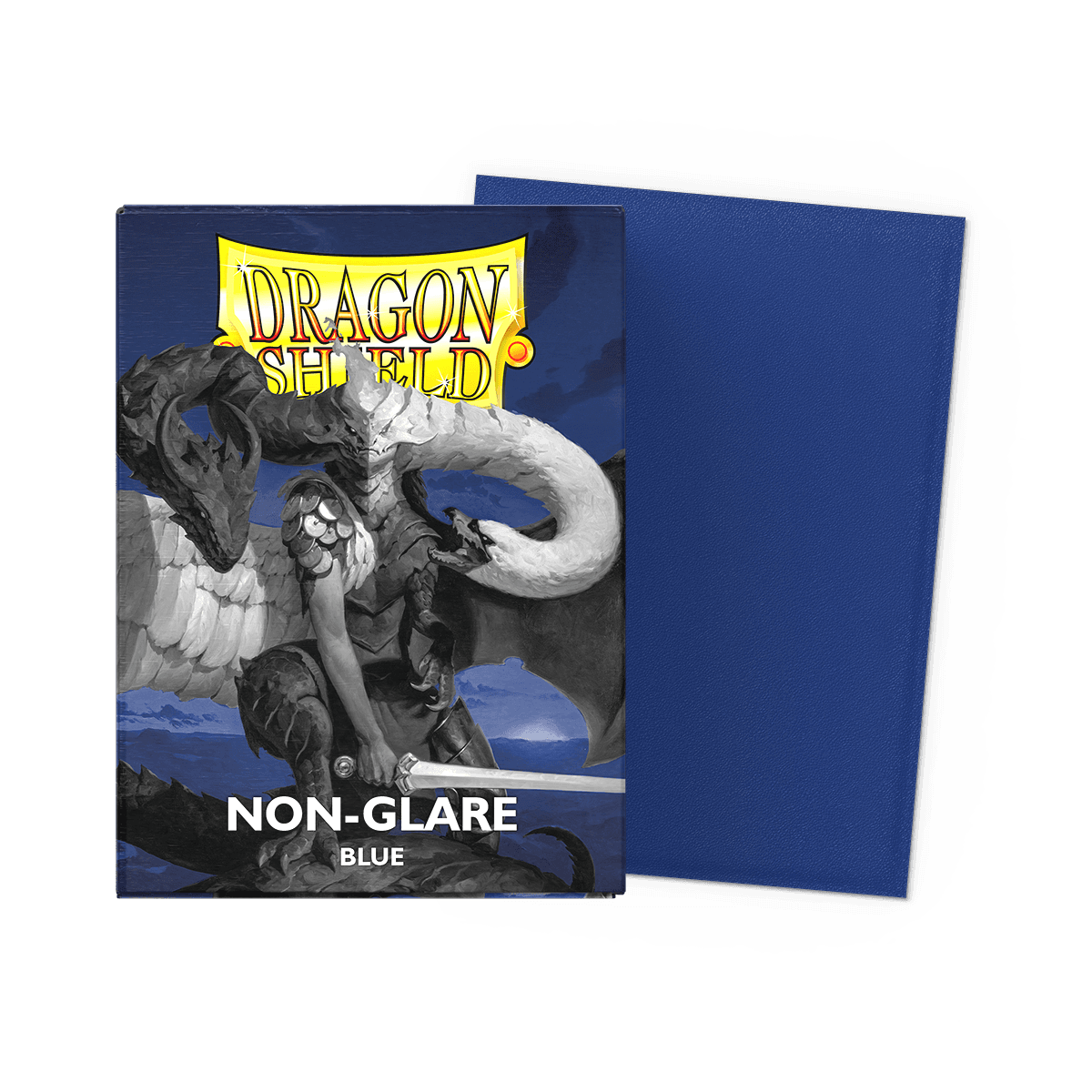 Dragon Shield Non-Glare Matte Sleeves — Blue (100)