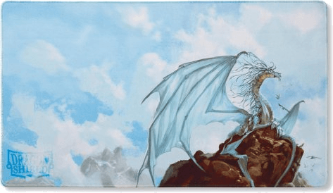 Dragon Shield Playmat Silver — Caelum