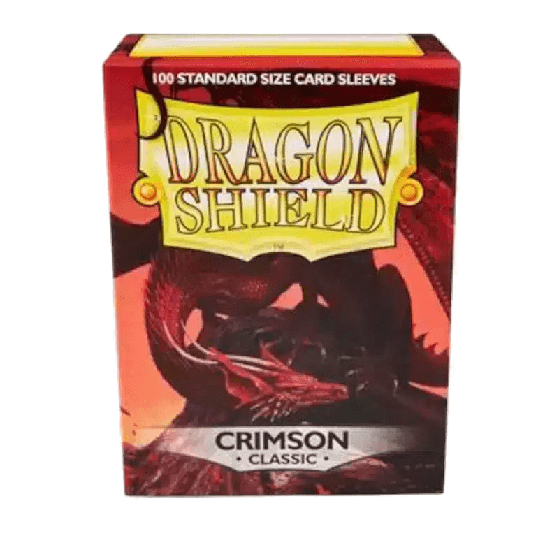 Dragon Shield Sleeves Classic Crimson (100 sleeves)