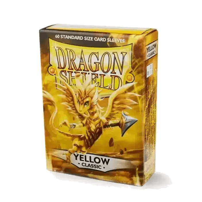 Dragon Shield Sleeves Classic Yellow (60 sleeves)