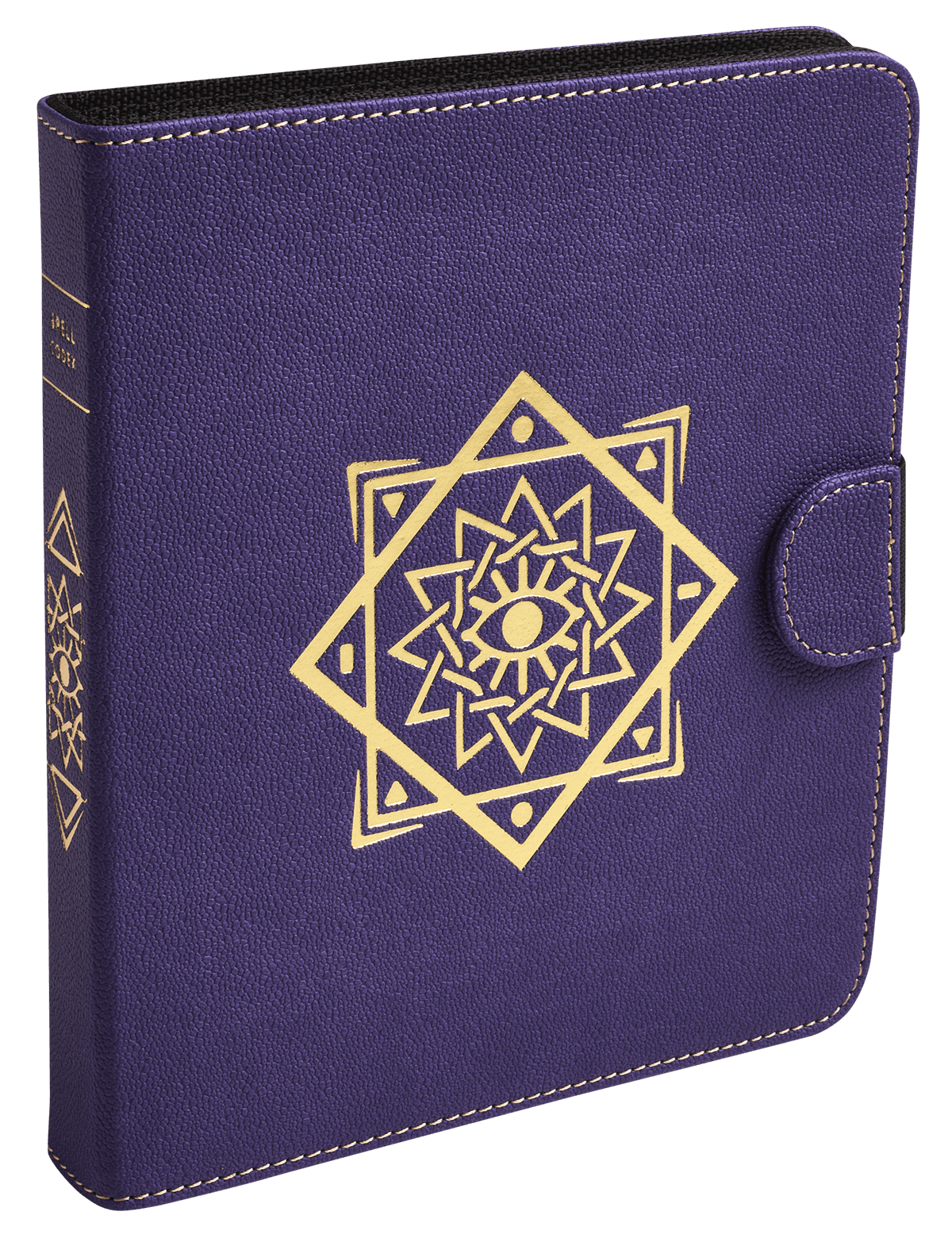Dragon Shield Spell Codex Portfolio Arcane Purple