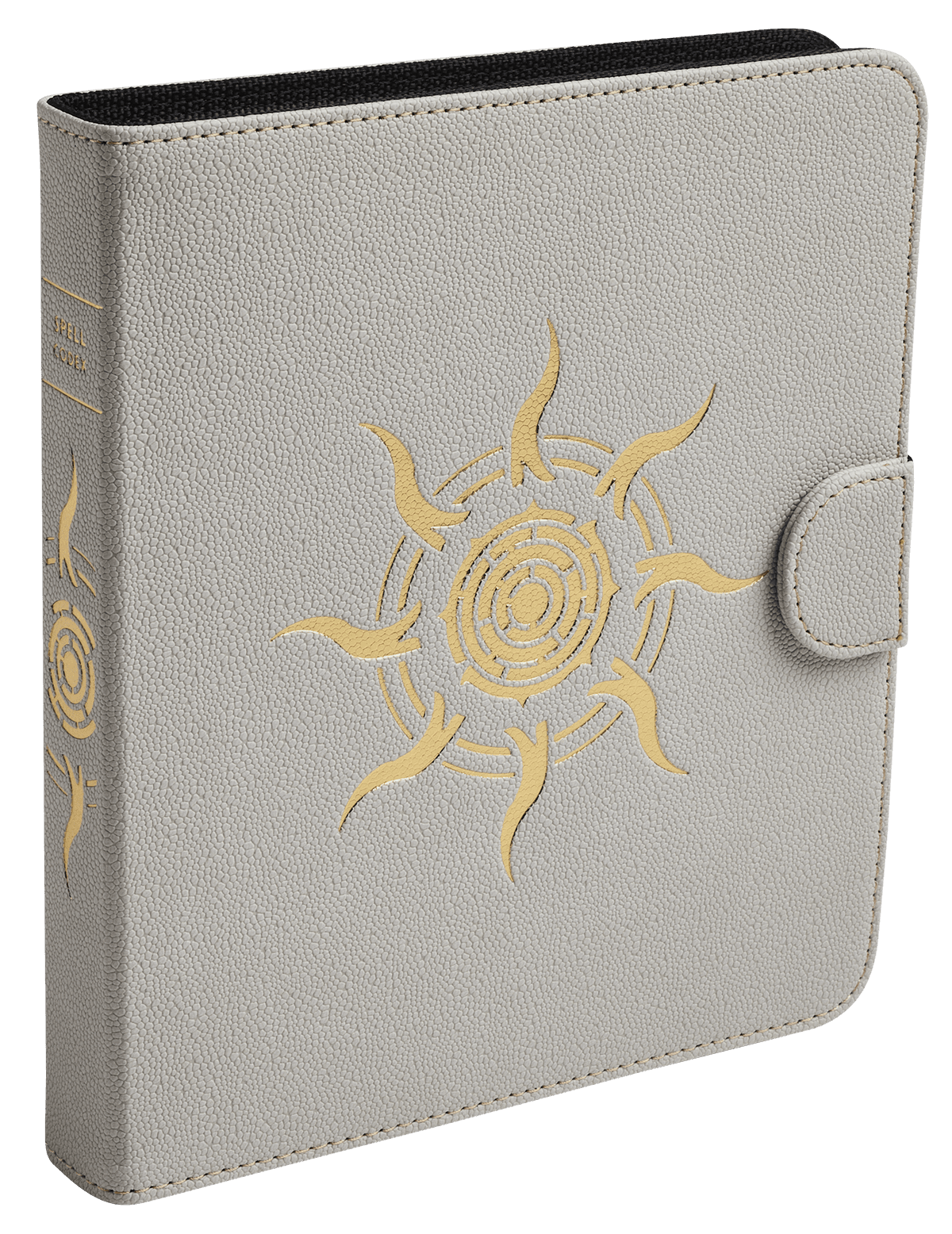 Dragon Shield Spell Codex Portfolio Ashen White