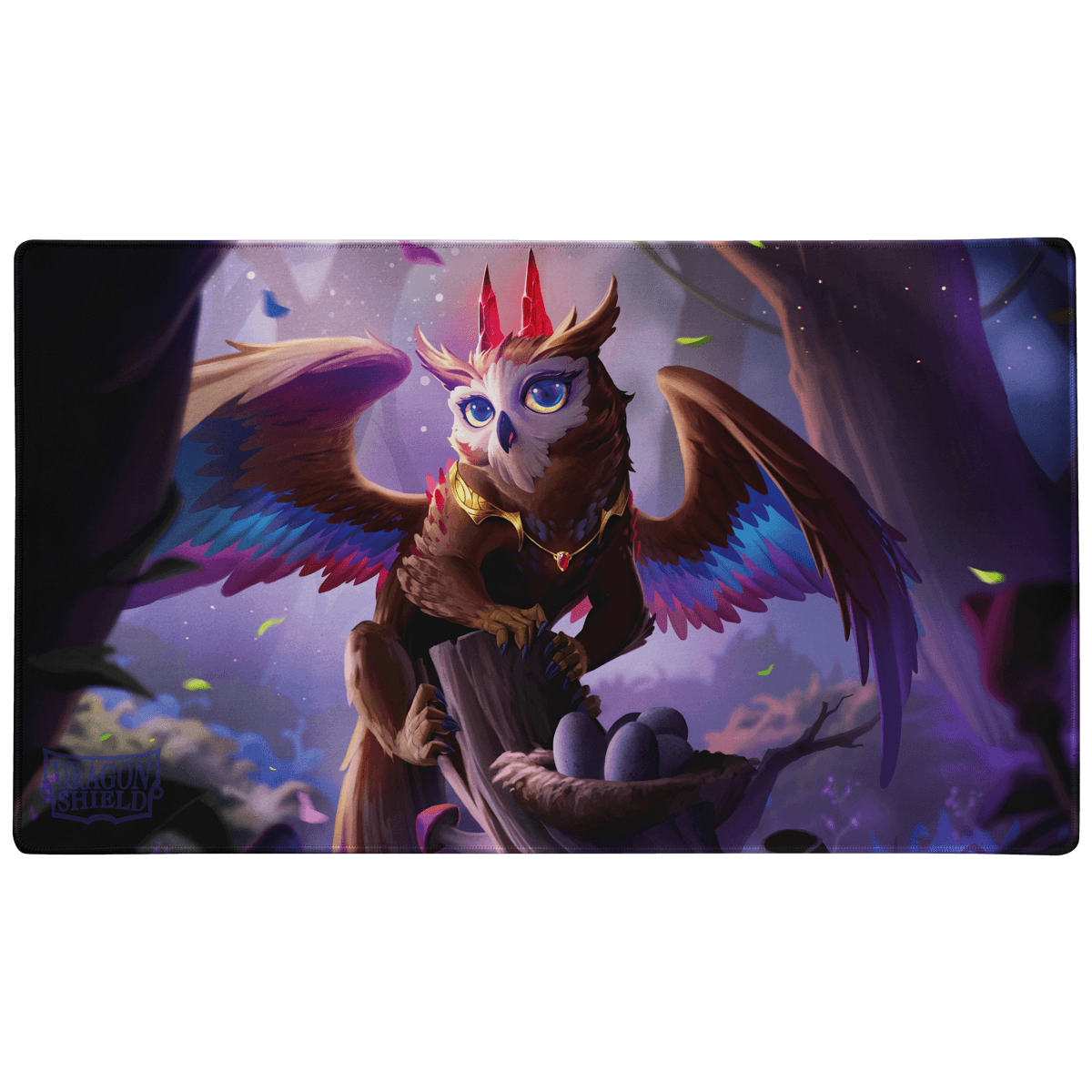 Dragon Shield Stitched Edge Playmat + Tube — Dragowlis