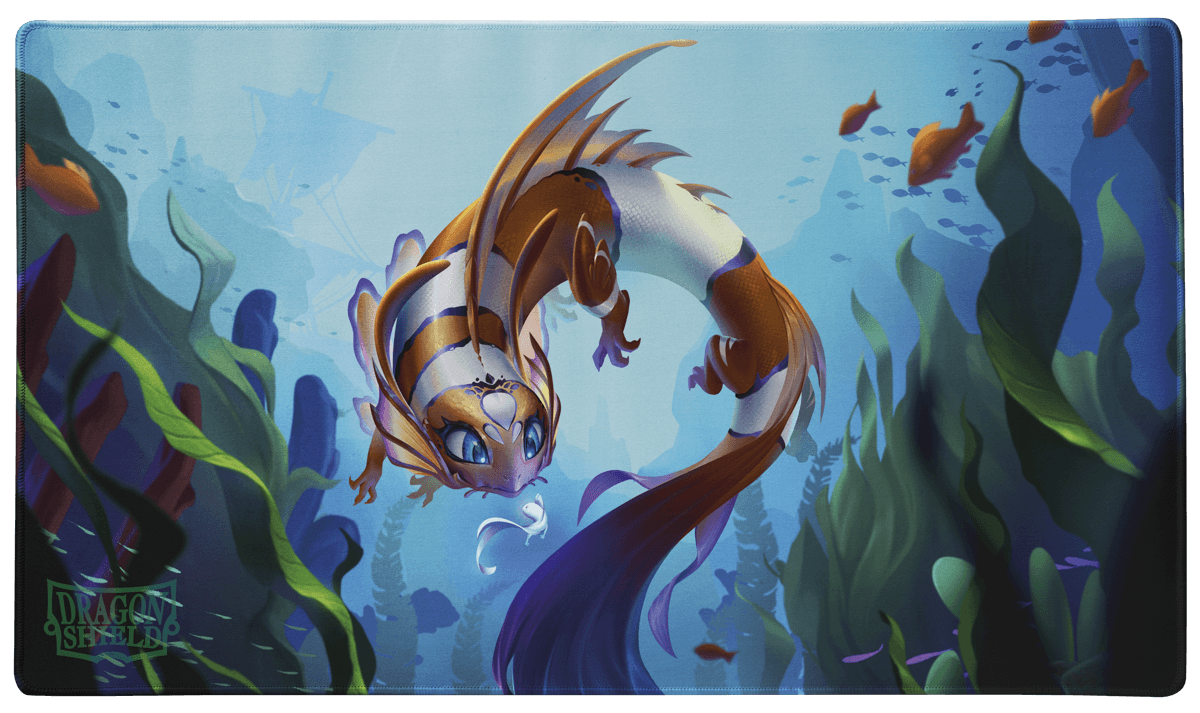 Dragon Shield Stitched Playmat — The Cinderfin