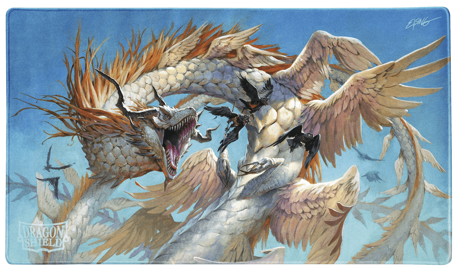 Dragon Shield Stitched Playmat — The Ejsingandr