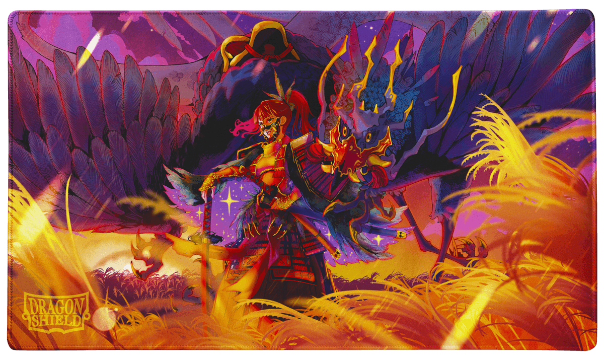 Dragon Shield Stitched Playmat — The Fallen