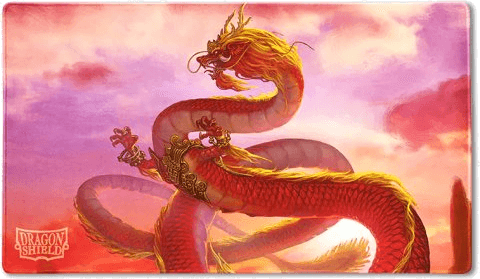 Dragon Shield Stitched Playmat — Year of the Dragon 2024
