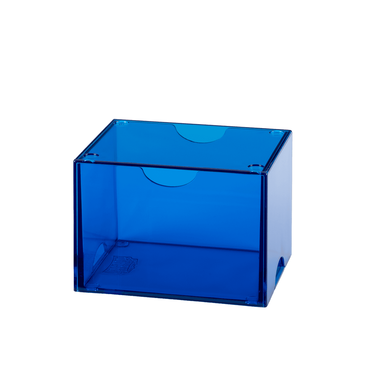 Dragon Shield Strongbox — Clear Blue (100)