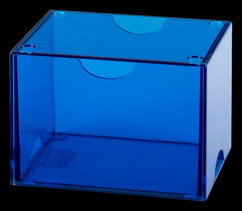 Dragon Shield Strongbox — Clear Blue (100)