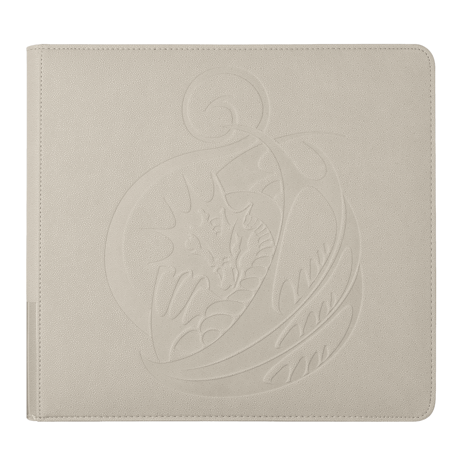 Dragon Shield Zipster Binder 576 — Ashen White
