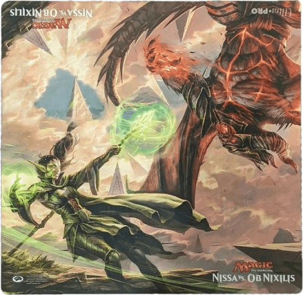 Duel Playmat Nissa vs. Ob Nixilis