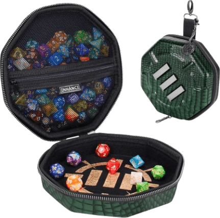 ENHANCE Dice Tray & Case Collector's Edition — Green