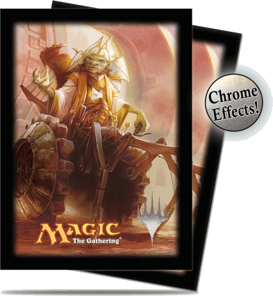 Foil Sleeves Commander 2014 — Daretti, Scrap Savant (120 sleeves)