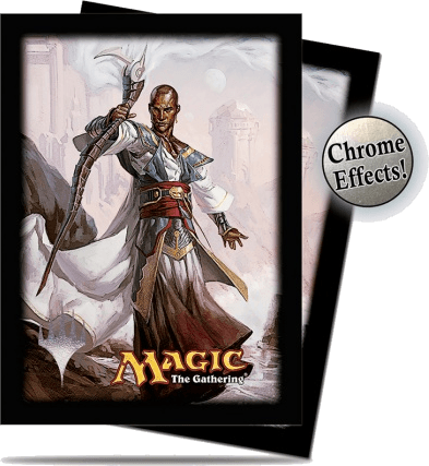 Foil Sleeves Commander 2014 — Teferi, Temporal Archmage (120 sleeves)