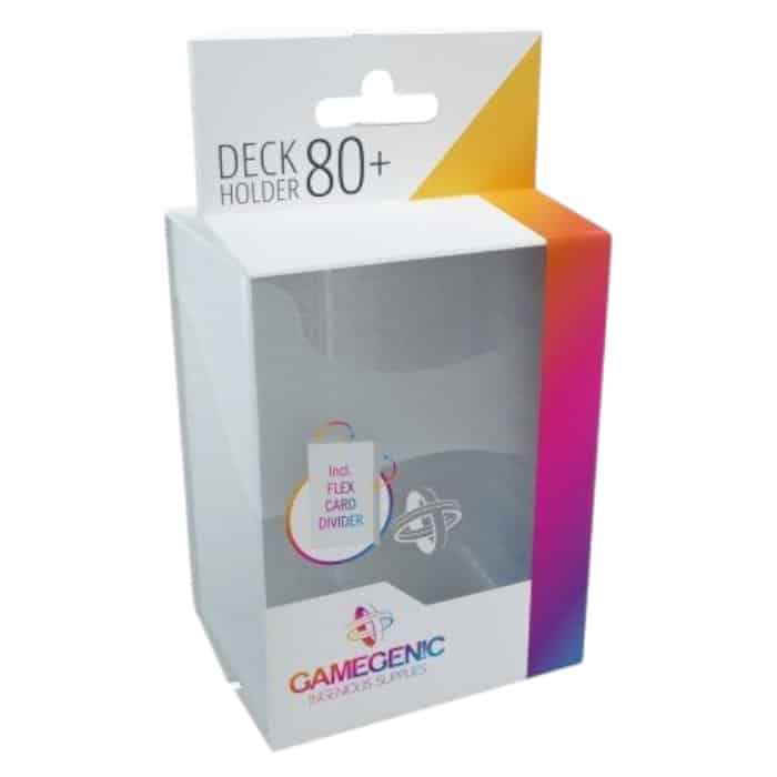 Gamegenic Deck Holder 80+ — Clear (80)