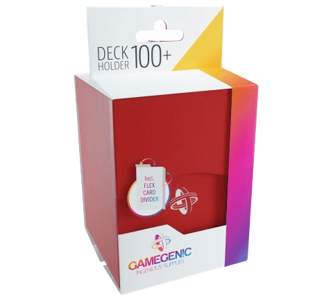 Gamegenic Deckbox Deck Holder 100+ Red (100 cards)