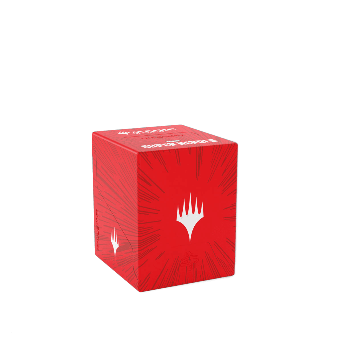Gamegenic Magic: The Gathering Art Bastion 100+ XL — Marvel Super Heroes - Comic Burst Red (100 cards)