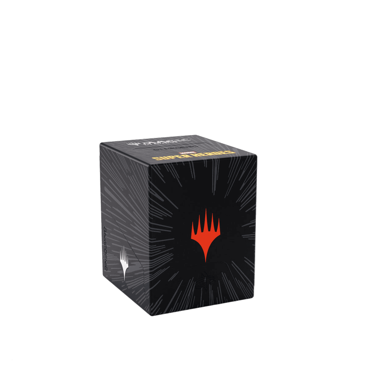 Gamegenic Magic: The Gathering Art Bastion 100+ XL: Marvel Super Heroes Comic Burst — Black (100 cards)