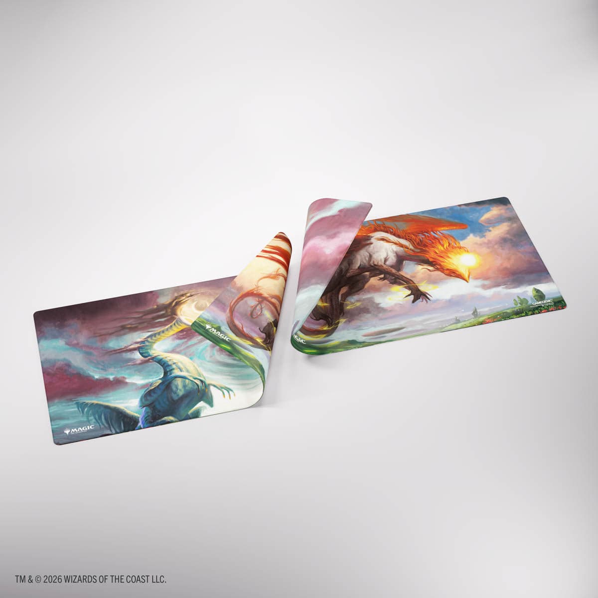 Gamegenic Lorwyn Eclipsed Double-Sided Playmat — Eirdu, Carrier of Dawn / Isilu, Carrier of Twilight (1)