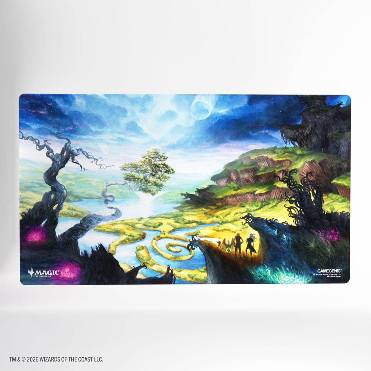 Gamegenic Lorwyn Eclipsed Shiny Playmat — Evolving Wilds (1)