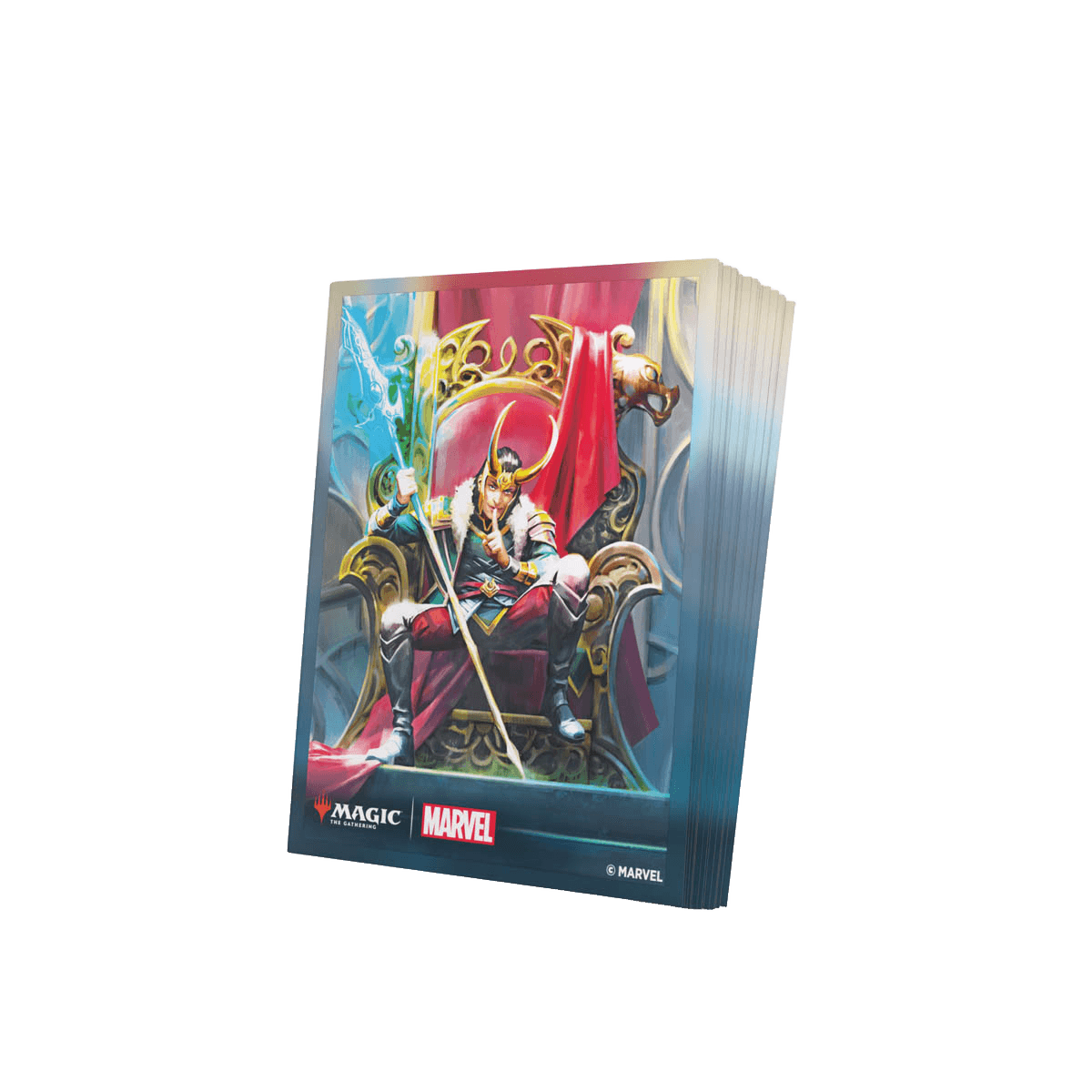 Gamegenic Magic: The Gathering Premium Art Sleeves — Marvel Super Heroes - Loki Laufeyson (105 sleeves)