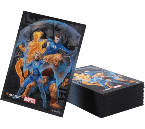 Gamegenic Magic: The Gathering Premium Art Sleeves — Marvel Super Heroes - The Fantastic Four (105 sleeves)