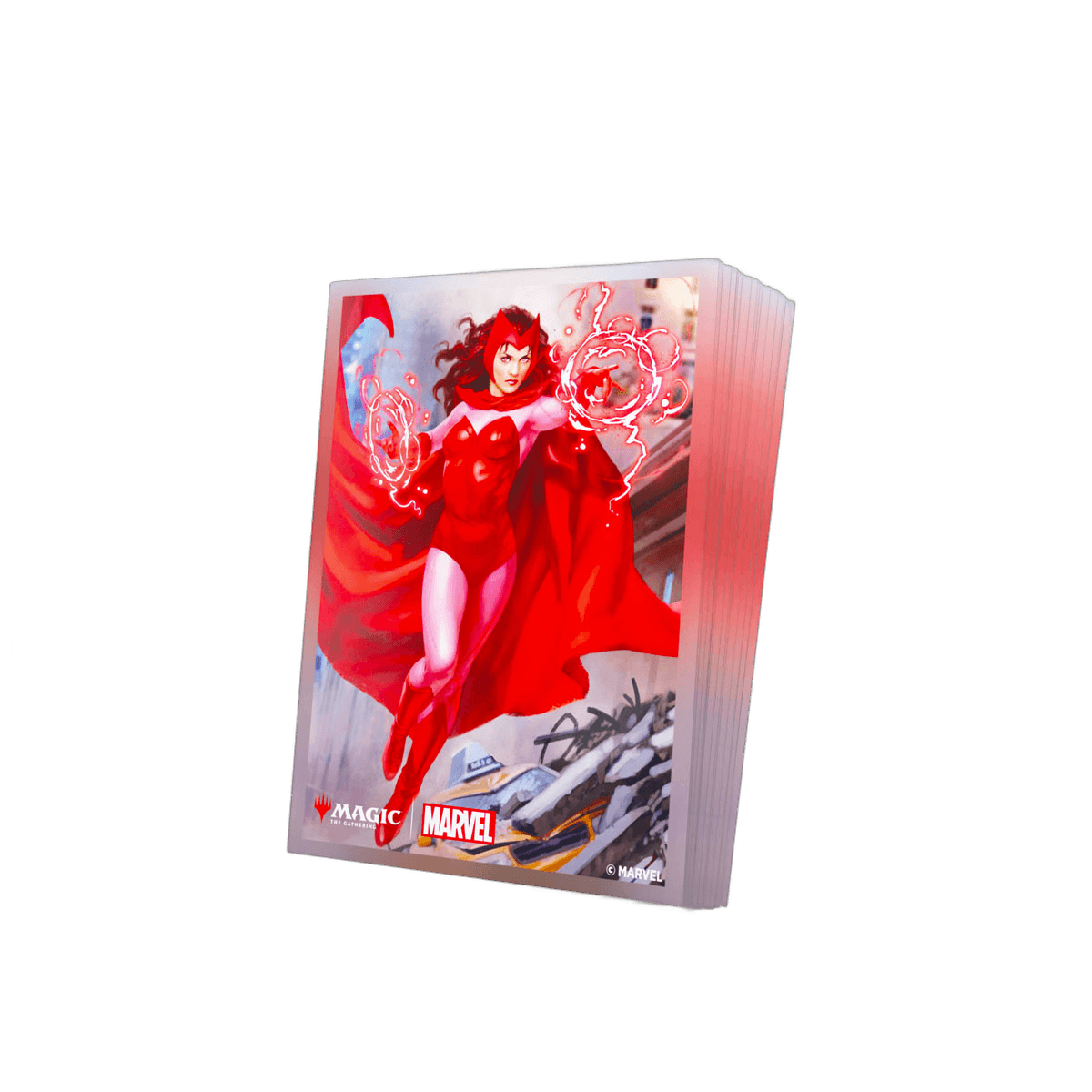 Gamegenic Magic: The Gathering Premium Art Sleeves — Marvel Super Heroes - The Scarlet Witch (105 sleeves)