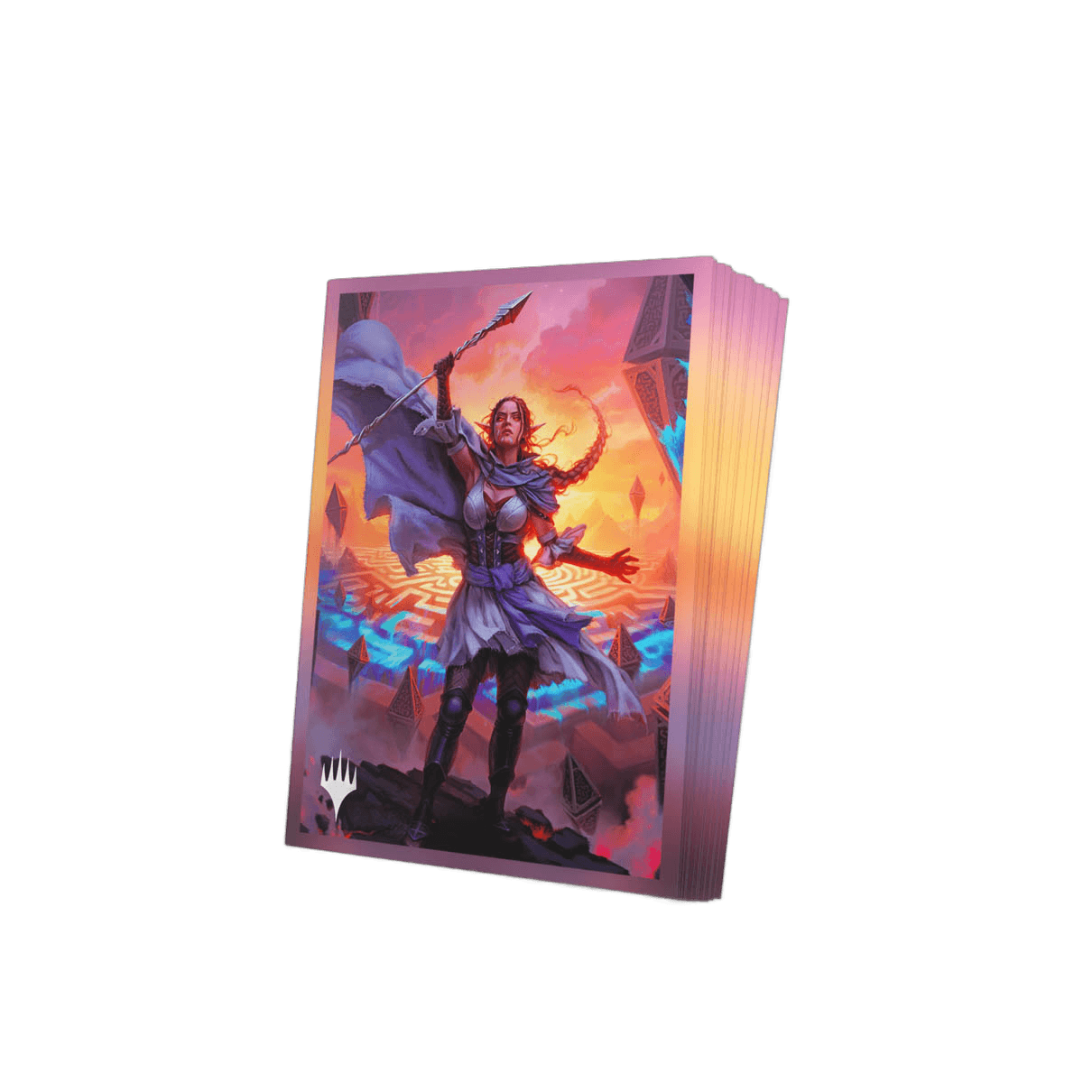 Gamegenic Magic: The Gathering Premium Art Sleeves — Reality Fracture - Nissa Leyline Tamer (105 sleeves)