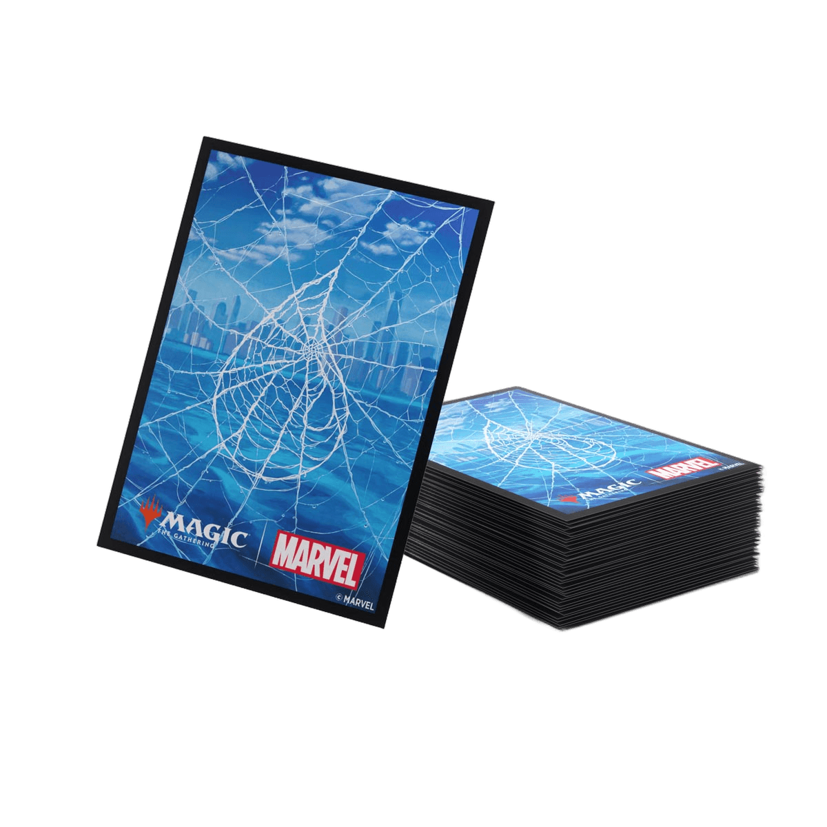 Gamegenic Magic: The Gathering Prime Art Sleeves — Marvel's Spider-Man - Island (100 sleeves)