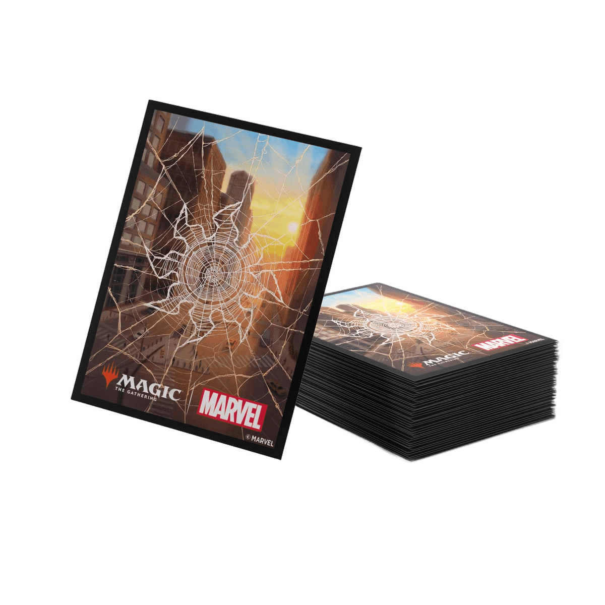 Gamegenic Magic: The Gathering Prime Art Sleeves — Marvel's Spider-Man - Plains (100 sleeves)
