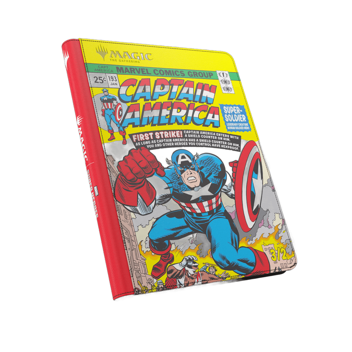 Gamegenic Magic: The Gathering Zip-Up Album 18-Pocket — Marvel Super Heroes - Captain America / Black Panther