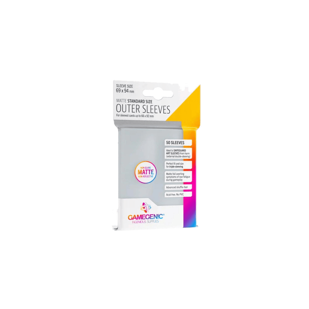 Gamegenic Outer Sleeves Matte (50 sleeves)
