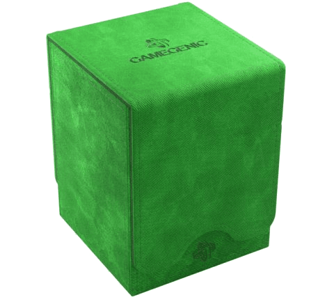Gamegenic Squire 100+ XL Convertible Deckbox — Green (100 cards)