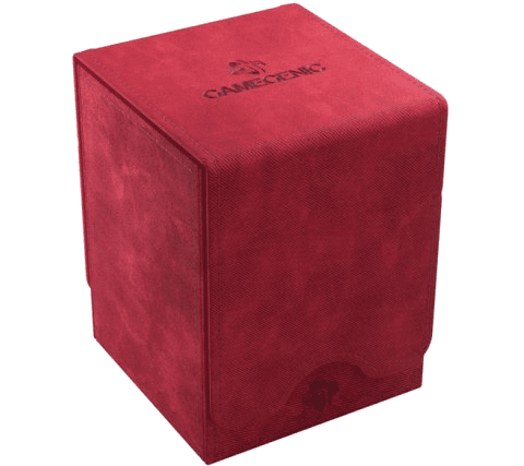 Gamegenic Squire 100+ XL Convertible Deckbox — Red (100 cards)