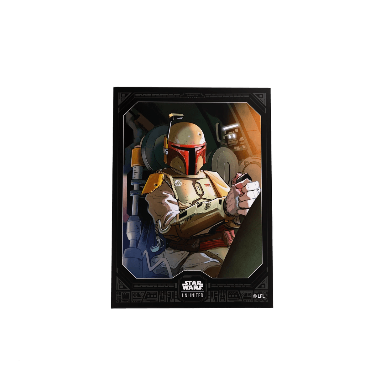 Gamegenic Star Wars: Unlimited Art Sleeves — Boba Fett (60 sleeves)