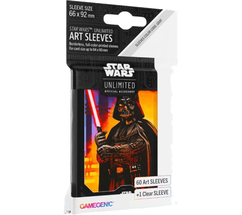 Gamegenic Star Wars: Unlimited Art Sleeves — Darth Vader (60 sleeves)