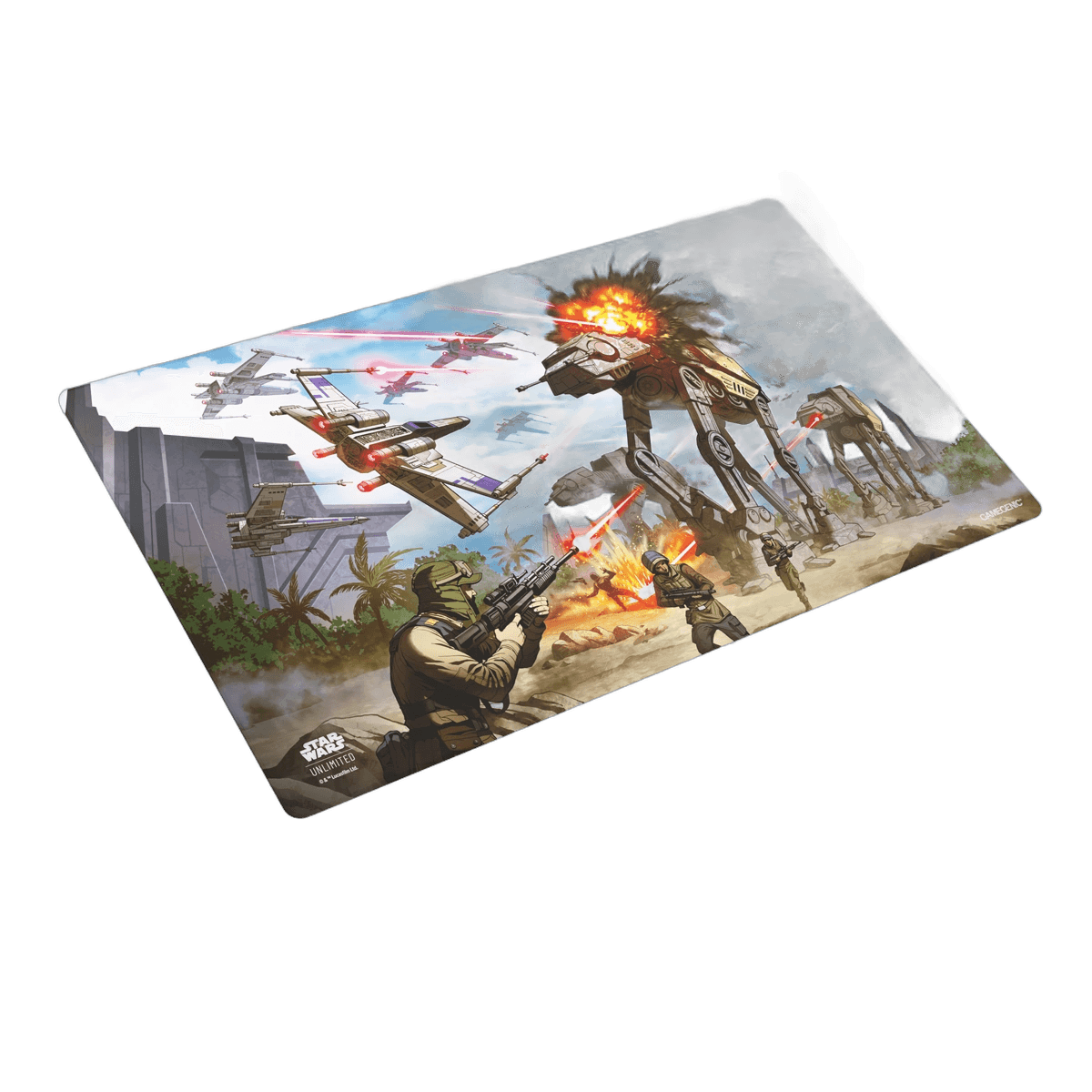 Gamegenic Star Wars: Unlimited Game Mat — Battle of Scarif