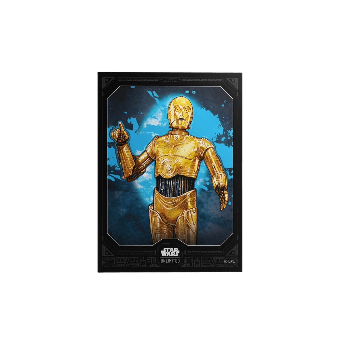 Gamegenic Star Wars Unlimited Premium Art Sleeves — C-3PO (60 sleeves)