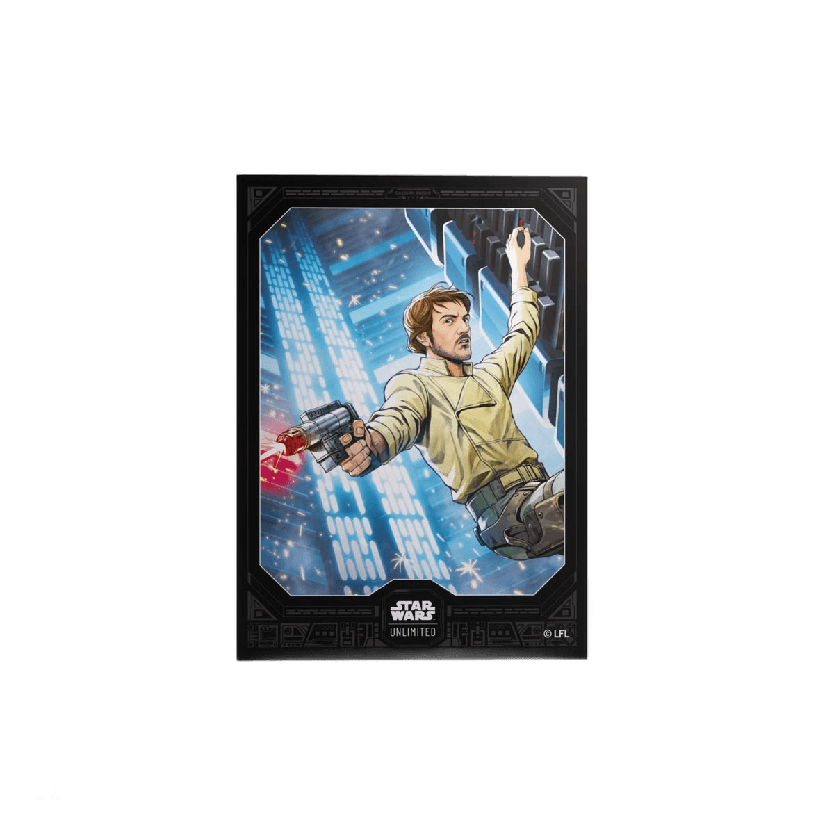 Gamegenic Star Wars: Unlimited Premium Art Sleeves — Cassian Andor (60 sleeves)