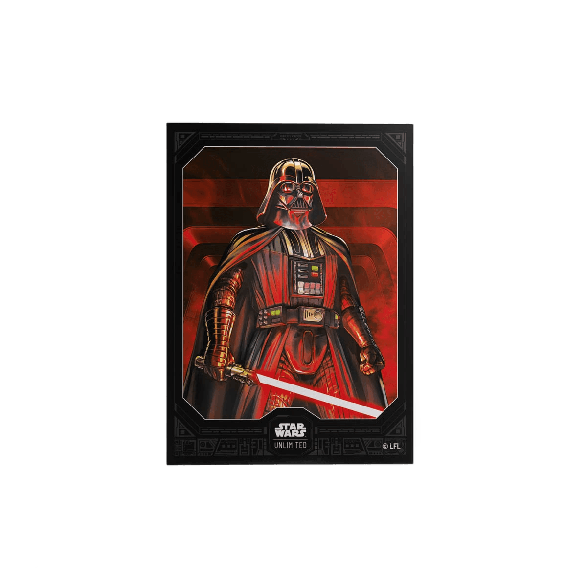Gamegenic Star Wars Unlimited Premium Art Sleeves — Darth Vader Unstoppable (60 sleeves)