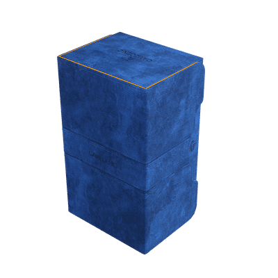 Gamegenic Stronghold 200+ XL Convertible Deckbox — Blue/Orange (200 cards)